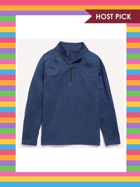 Old Navy Other - Old Navy CloudMotion 1/4-Zip Performance Top - Navy (S, 6/7)